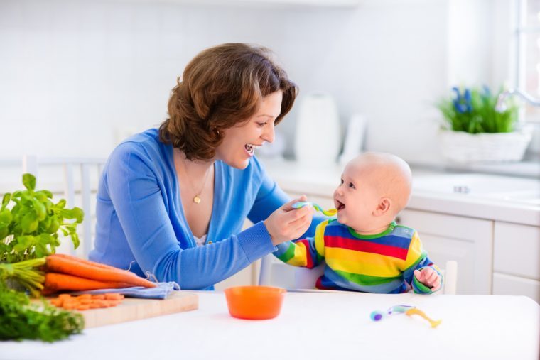 Receitas para bebês de 6 a 12 meses