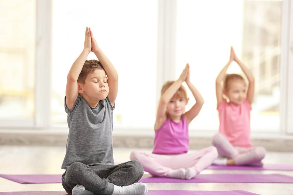 Benefícios do Yoga para crianças