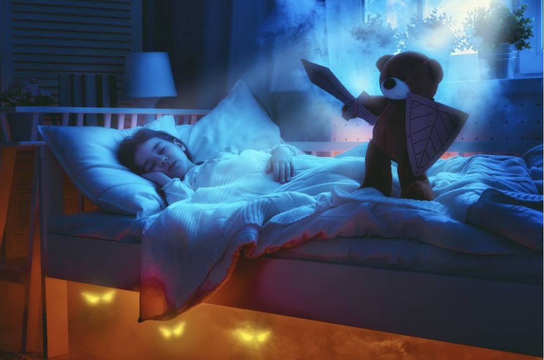 Por que as crianças têm medo do monstro debaixo da cama?