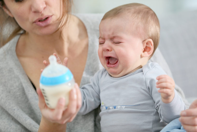 intolerância a lactose em bebê